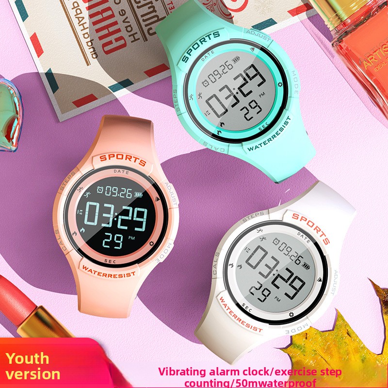 Outdoor Sport For Kids - 2026 New Silicone Waterproof LED Watch