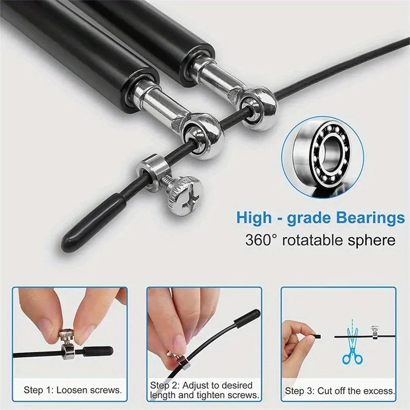Speed Jump Rope Crossfit Men W - Speed Skipping Rope 评论和价格