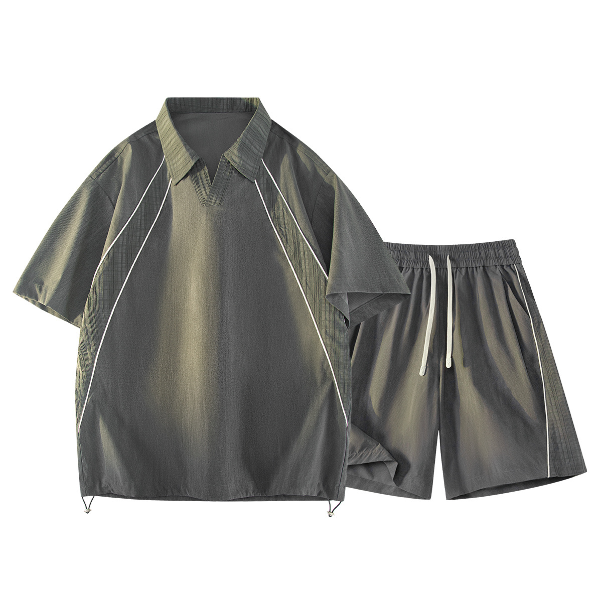 Summer Men's Sports Polo Suit  - Outdoor Sports Leisure 评论和价格