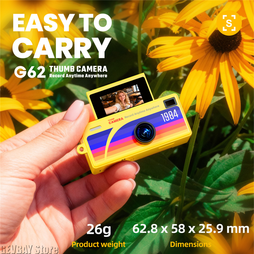 G62 Retro Mini Keychain Thumb  - Outdoor Sport For Kids 评论和价格