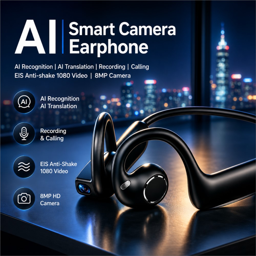 AI Smart Earphones 800W Smart  - Outdoor Sport Bar 评论和价格
