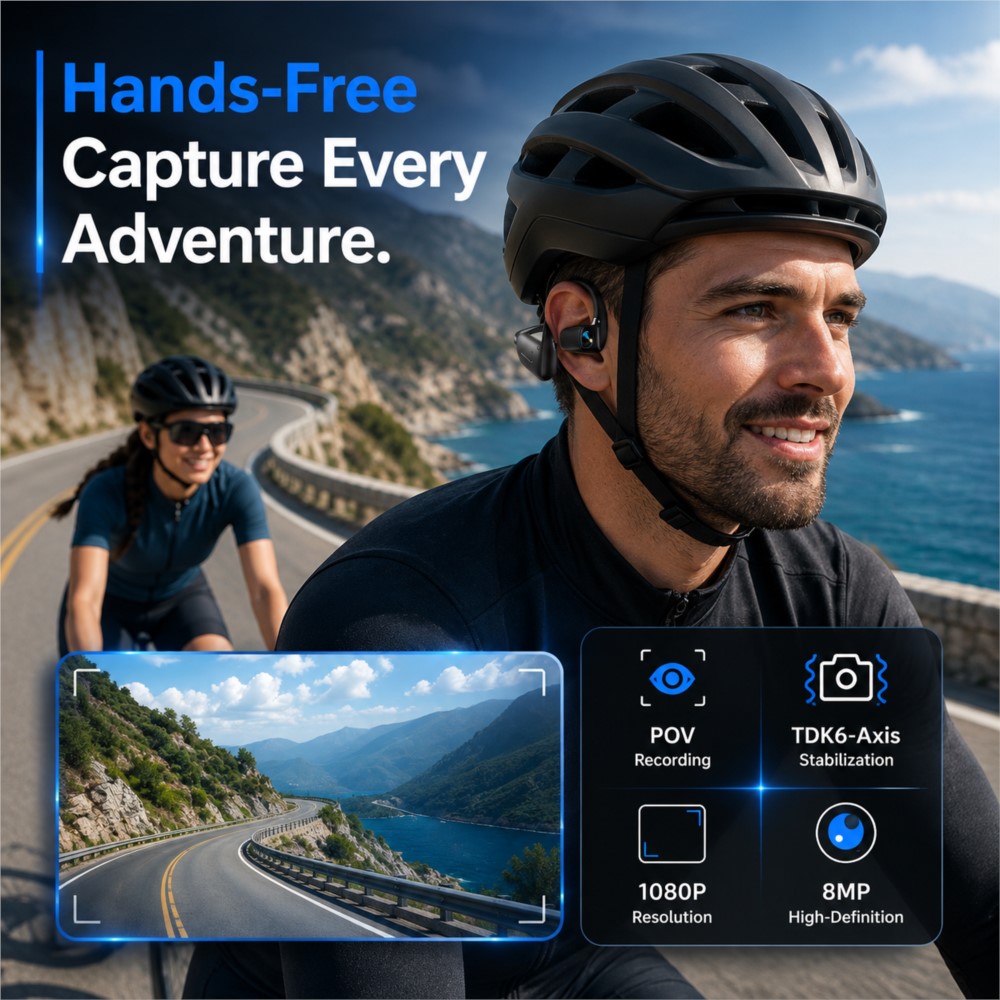 AI Smart Earphones 800W Smart  - Outdoor Sport Bar 评论和价格