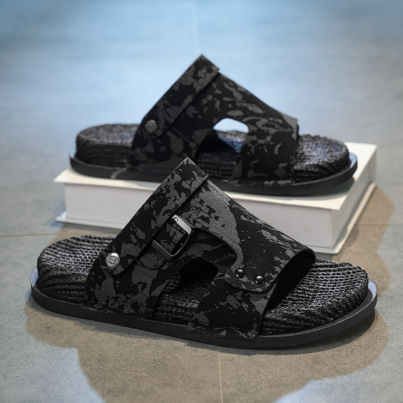 Men's slide casual Sandals sum - Outdoor Sports Leisure 评论和价格