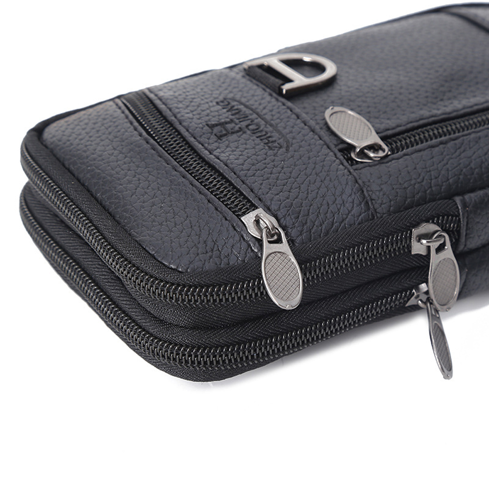 Men Waist Bag Mobile Phone Bag - Outdoor Sports Leisure 评论和价格