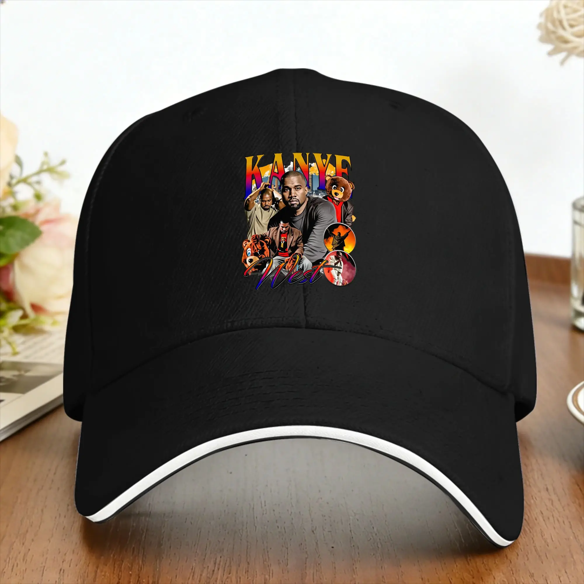 Casual Baseball Cap Kanye West - Outdoor Sport Hat Classic 评论和价格