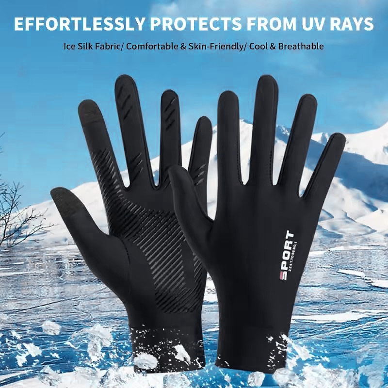 Summer Ice Silk Touchscreen Eq - Horse Riding Glove 评论和价格