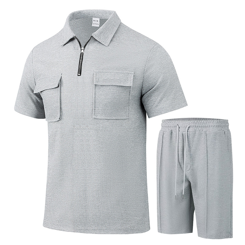 Summer Men Sports Polo Suit Sh - Outdoor Sports Leisure 评论和价格