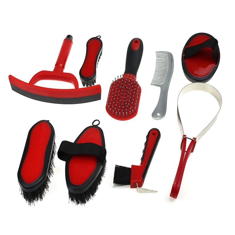 【SPECIAL】9-Piece Horse Groomin - Grooming Kit Horse 评论和价格